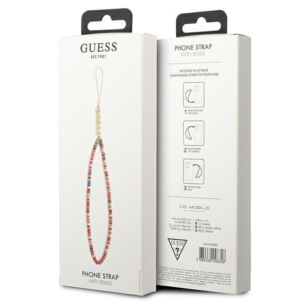 Guess Mobilrem Heishi  Beads - Rosa Rosa