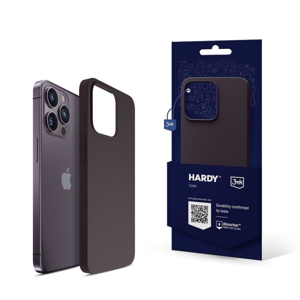 3mk iPhone 14 Pro Mobilskal Magsafe Hardy - Voilet