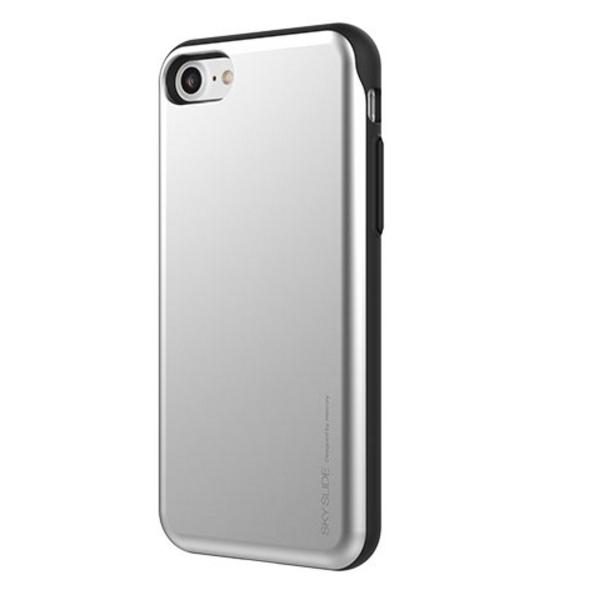 Mercury Sky Slide Skal till Apple iPhone 7 Plus - Silver Silver