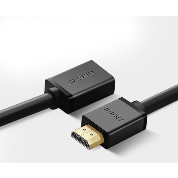 Ugreen HDMI uros HDMI naaras jatkokaapeli 2m - musta