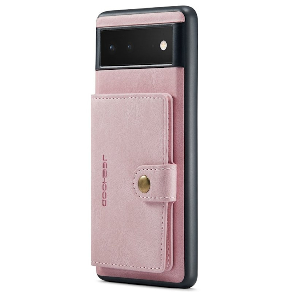 JEEHOOD Detachable Mobilskal Google Pixel 7 5G Roséguld