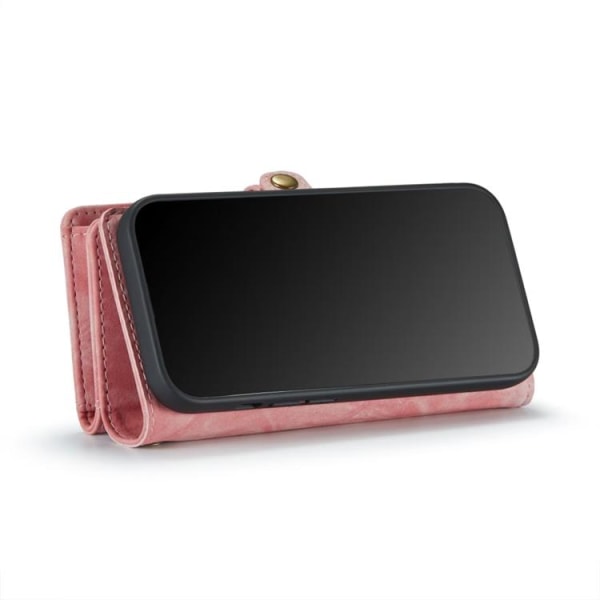 Caseme iPhone XR Plånboksfodral Detachable - Rosa