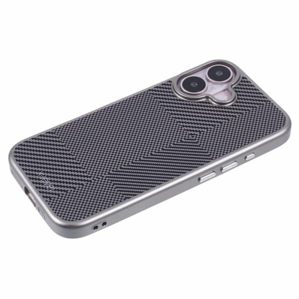 X-LEVEL Mobilskal till iPhone 16 Anti-Scratch PC Hård - Grå