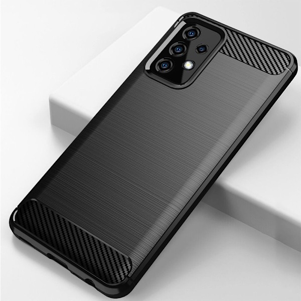 Galaxy A52s/A52 5G/A52 4G Skal Forcell Carbon - Svart Svart