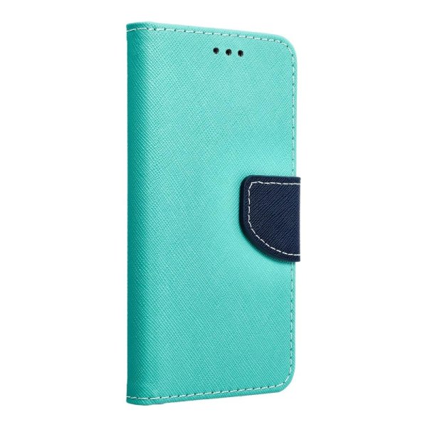 Fancy Wallet cover til iPhone 7/8/SE 2020 mint/navy