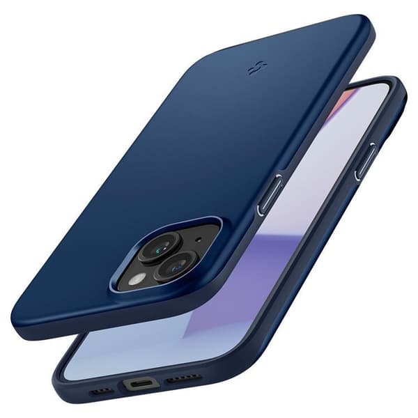 Spigen Mobilskal till iPhone 15 Plus Thin Fit - Blå Blå