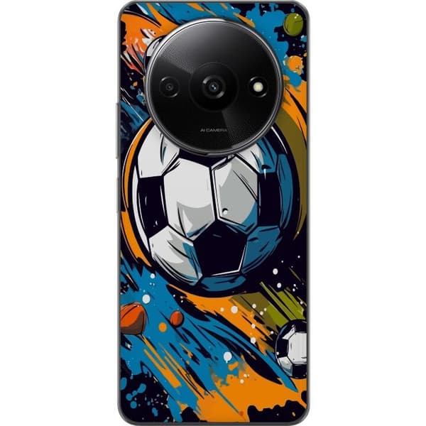 Mobilskal till Xiaomi Redmi A3 med Fotbollar