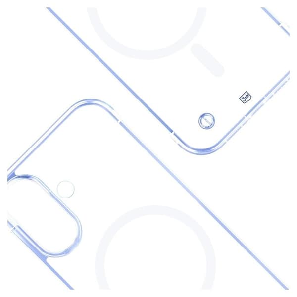3MK Mobilskal till iPhone 16 Plus MagSafe Just20g - Clear Transparent