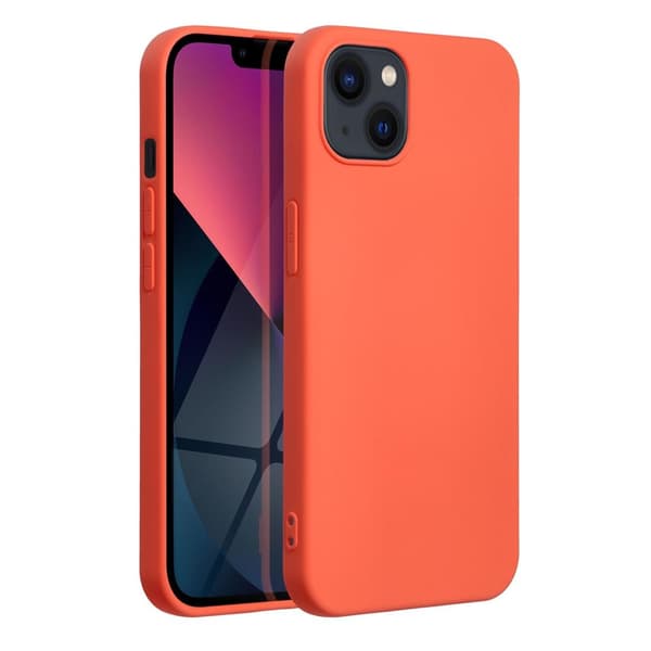 Forcell iPhone 14 Skal Silikon Lite Mjukplast Rosa Rosa
