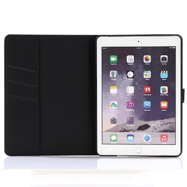 Retro Crazy Horse fodral till iPad 9.7 2017. Kaffe