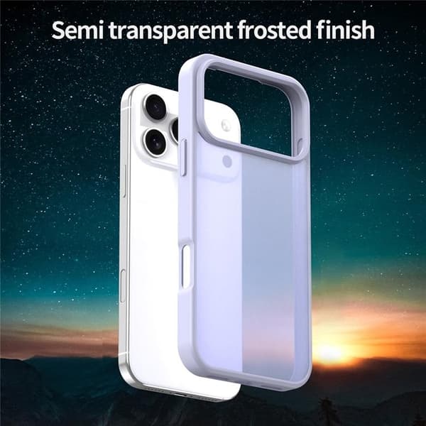 Mobilskal till iPhone 17 Pro Skin Touch Matte - Lila Lila