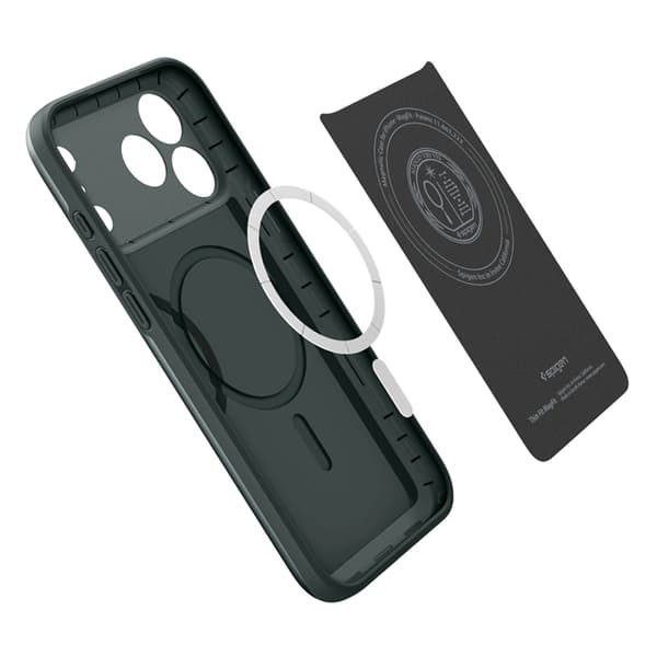 Spigen Mobilskal till iPhone 17 Pro Magsafe Thin Fit - Abyss Grön Grön