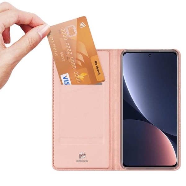 Dux Ducis Xiaomi 12 Pro Case Skin -sarja - vaaleanpunainen