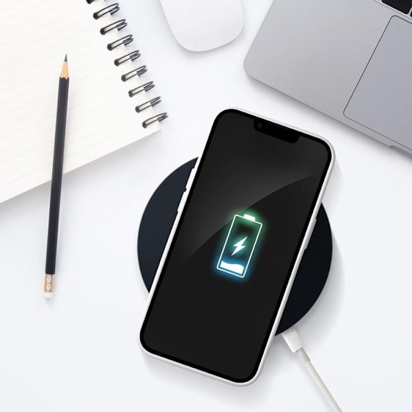 Mobilskal till iPhone 16 Plus Korthållare - Vit Vit