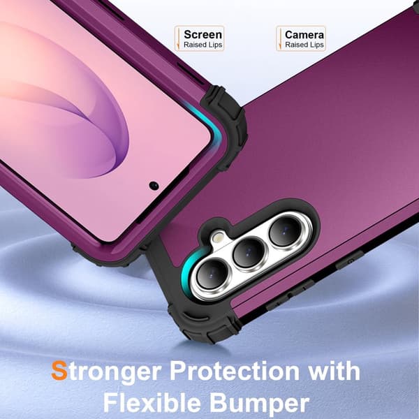 Mobilskal för Samsung Galaxy S26 Stöttålig PC + TPU - Lila