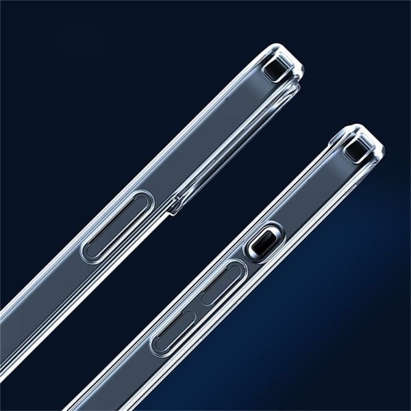 X-LEVEL Mobilskal till iPhone 13 Pro Clear PC + TPU Stöttålig Transparent