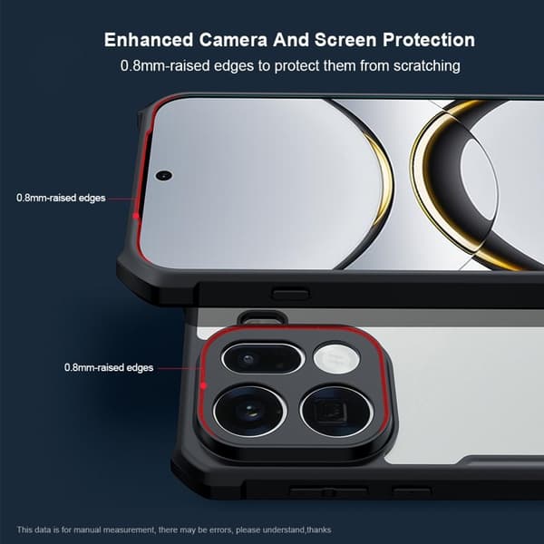 XUNDD Mobilskal till Oppo Find X9 Pro 5G Plast Transparent - Vit