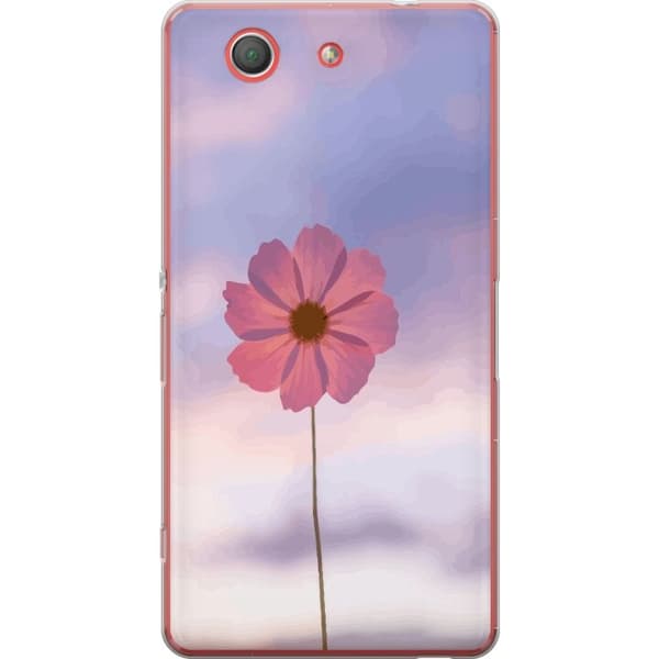 Mobilskal till Sony Xperia Z3 Compact med Rosa blomma