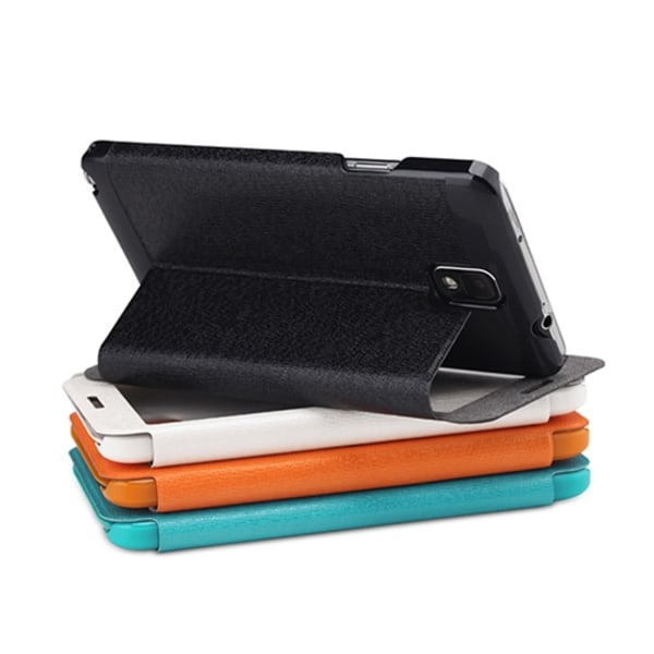 Rock Excel Window Cover Fodral till Samsung Galaxy Note 3 (Vit) Vit