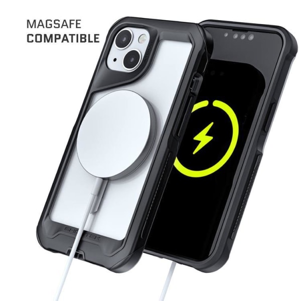 Ghostek MagSafe Atomic Slim Skal iPhone 13 - Svart