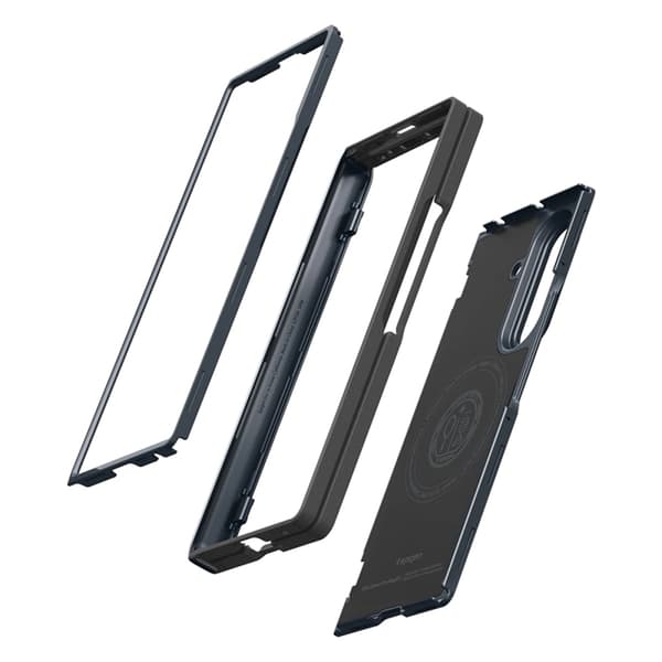 Spigen Mobilskal För Galaxy Z Fold 8 Ultra MagSafe Slim Armor Pro - Metal Slate