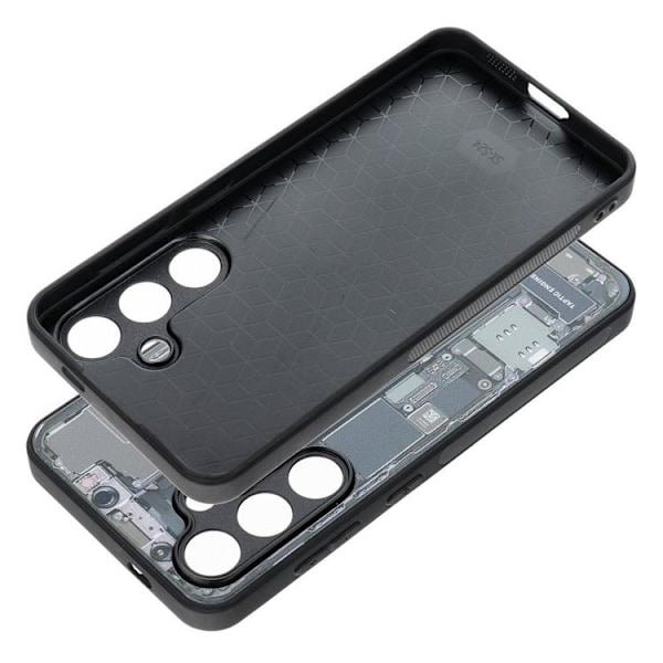 Galaxy A54 5G Mobilskal Tech Pattern 2 Svart