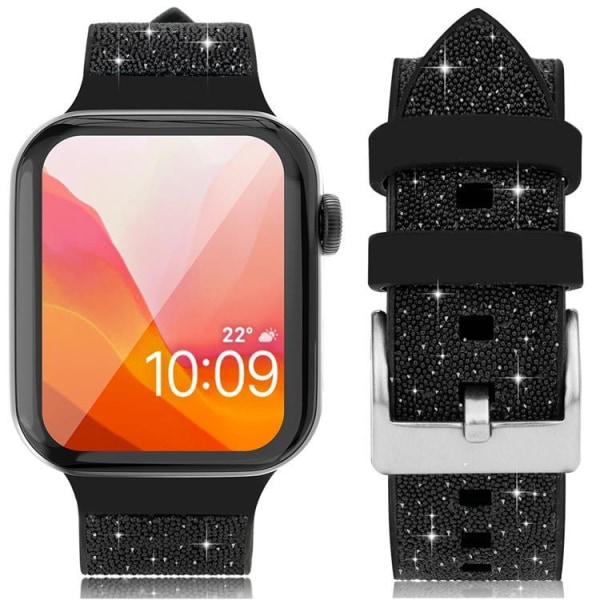 Kingxbar Silikone Crystal Band Apple Watch 6/5/4/3/2 40m