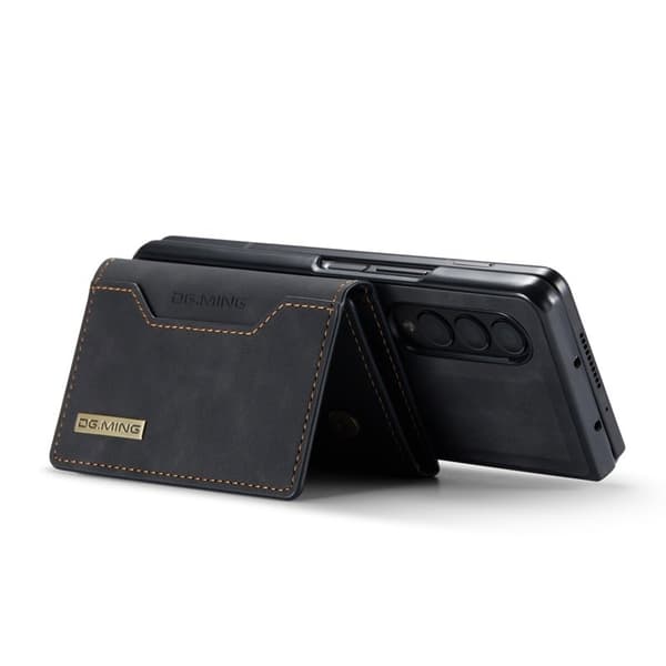 DG.MING Samsung Galaxy Z Fold4 Plånboksfodral Magnetisk Svart
