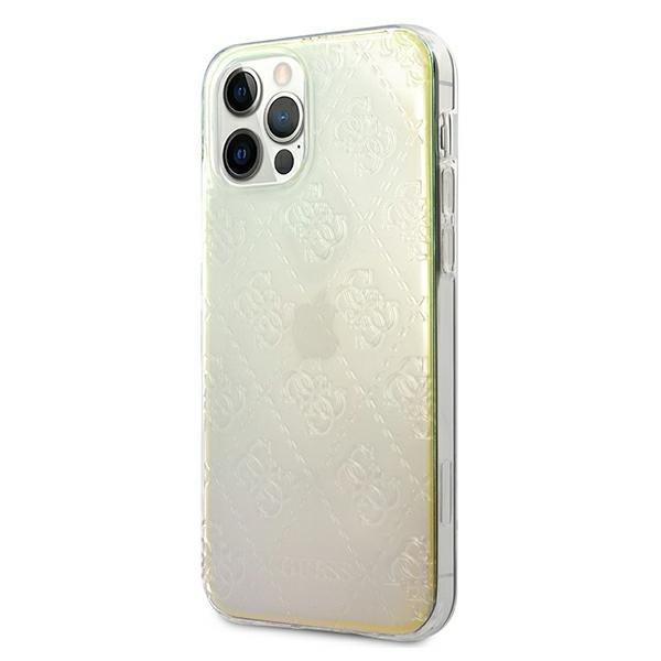 Guess iPhone 12 Pro Max Kuori 3D Pattern Collection - Iridescent