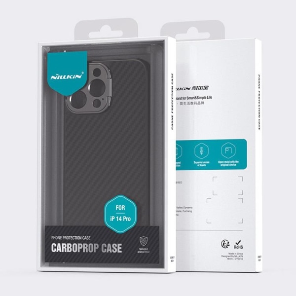 Nillkin iPhone 14 Pro Max Mobilskal Durable CarboProp - Svart