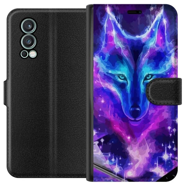 Plånboksfodral till OnePlus Nord 2 5G med Neon Varg