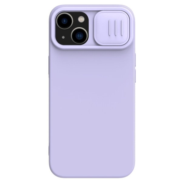 Nillkin iPhone 14 Plus Cover Magsafe CamShield Silikone - Lilla
