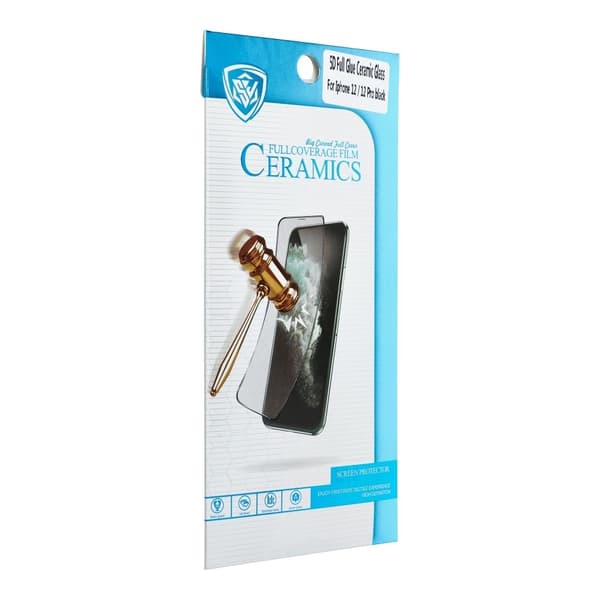 5D fuld lim fleksibelt keramisk glas til Samsung Galaxy S23 Ultra sort Black