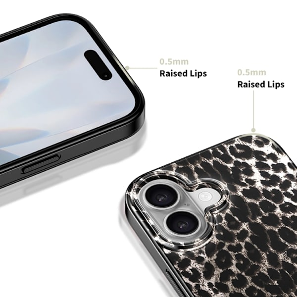 Tech-Protect Mobilskal till iPhone 17 MagSafe Lamano - Leopard Brun