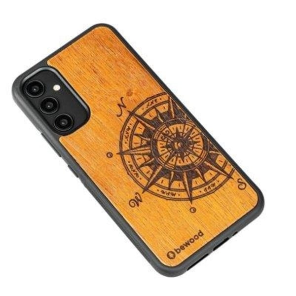 Bewood Galaxy A54 5G Mobile Cover Traveler Merbau - ruskea