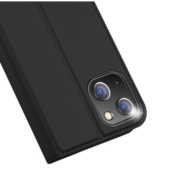 Dux Ducis iPhone 15 Plus -lompakkokotelo Skin Pro - Musta Black