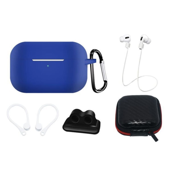 [5-Pack] Airpods Pro 2/Pro 1 tilbehørssæt - blå