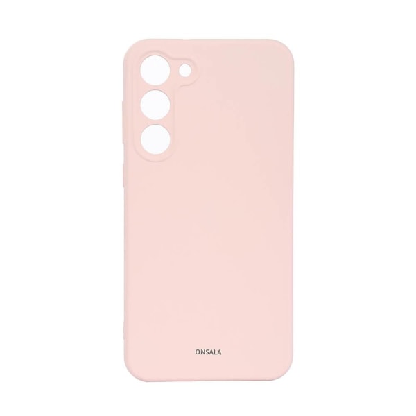 ONSALA Galaxy S23 Plus 5G suojus silikoni - vaaleanpunainen