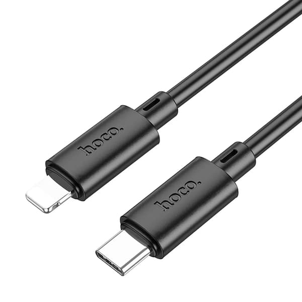 Hoco USB-C Till Lightning Kabel 1m - Svart Svart