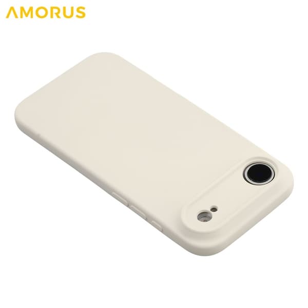 AMORUS Mobilskal till iPhone Air Precise Cutouts TPU Fiber - Vit Vit