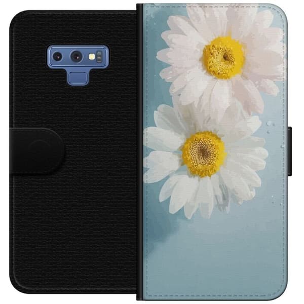 Pung Taske til Samsung Galaxy Note9 med sommerblomster
