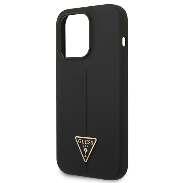 Guess Mobilskal till iPhone 14 Pro Max MagSafe Silicone Triangle