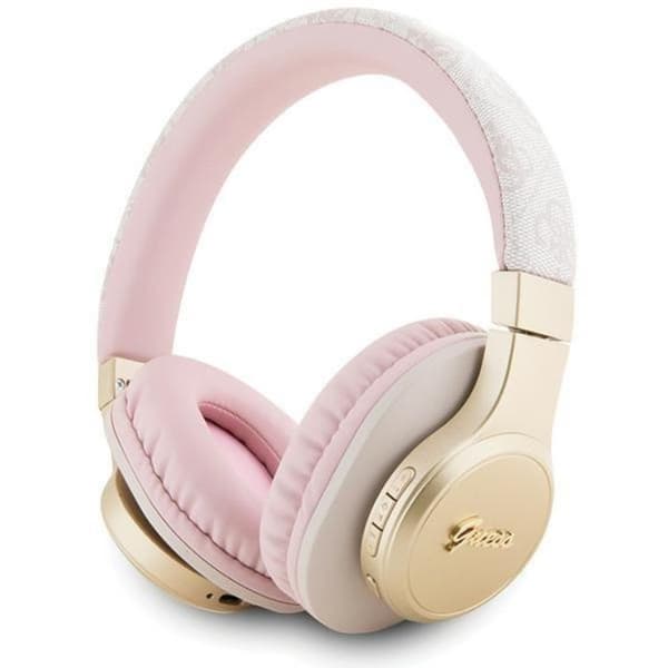Guess Bluetooth On-Ear Hörlurar Script Rosa