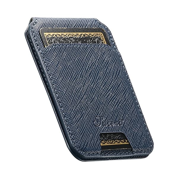 SUTENI Mobilskal till iPhone Air MagSafe Cross Texture H18 - Blå Blå