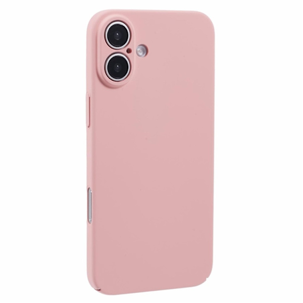 Mobilskal till iPhone 16 Plus Skin-Touch Rubberized PC - Rosa Rosa