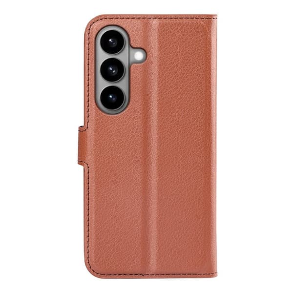 AMORUS Samsung Galaxy S26 / S26 Pro Plånboksfodral Konstläder - Brun
