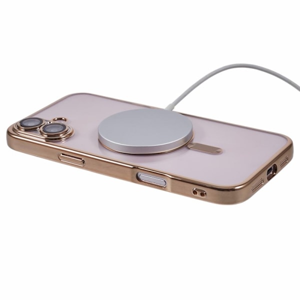 X-LEVEL Mobilskal till iPhone 16 Plus Magnetiskt TPU Guld