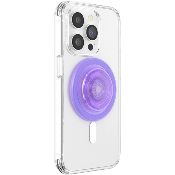 POP SOCKETS PopGrip til Magsafe - Lavendel Transparent