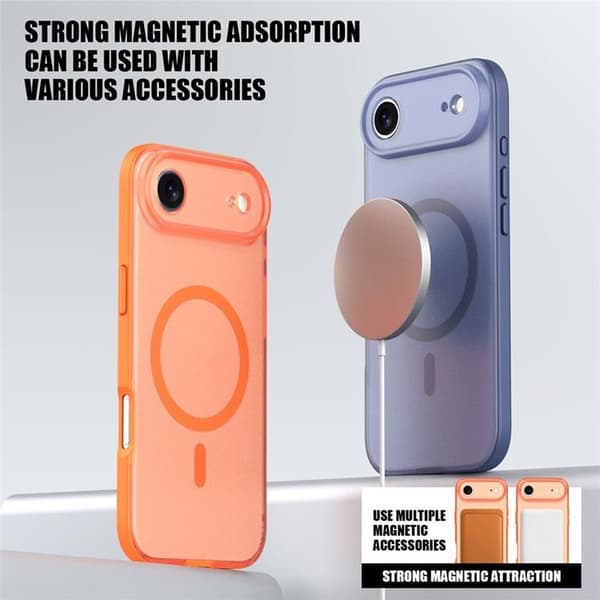 Mobilskal till iPhone Air MagSafe Skin Feel - Orange Orange