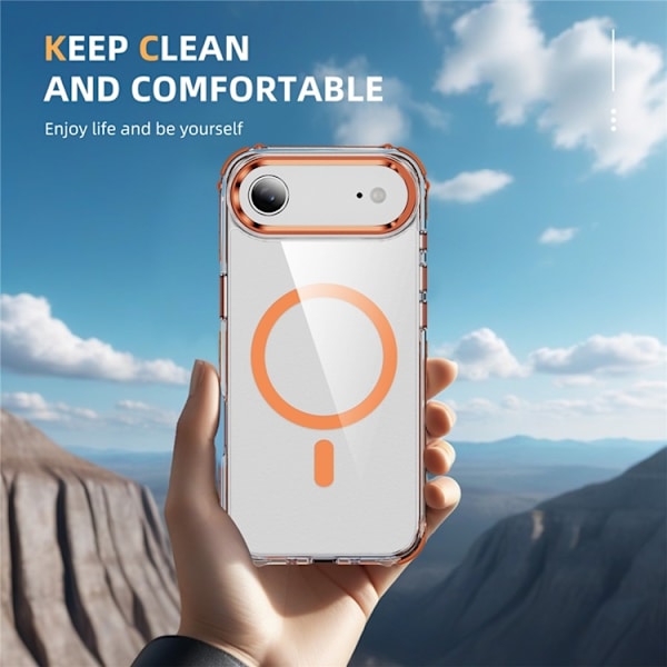 Mobilskal till iPhone Air MagSafe Kickstand - Orange Orange